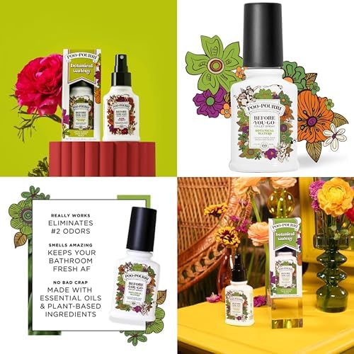 Poo-Pourri Before-You-Go Toilet Spray 2 Oz Variety Pack