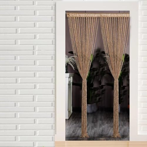 1PC 39x79in Door String Curtain for Decor