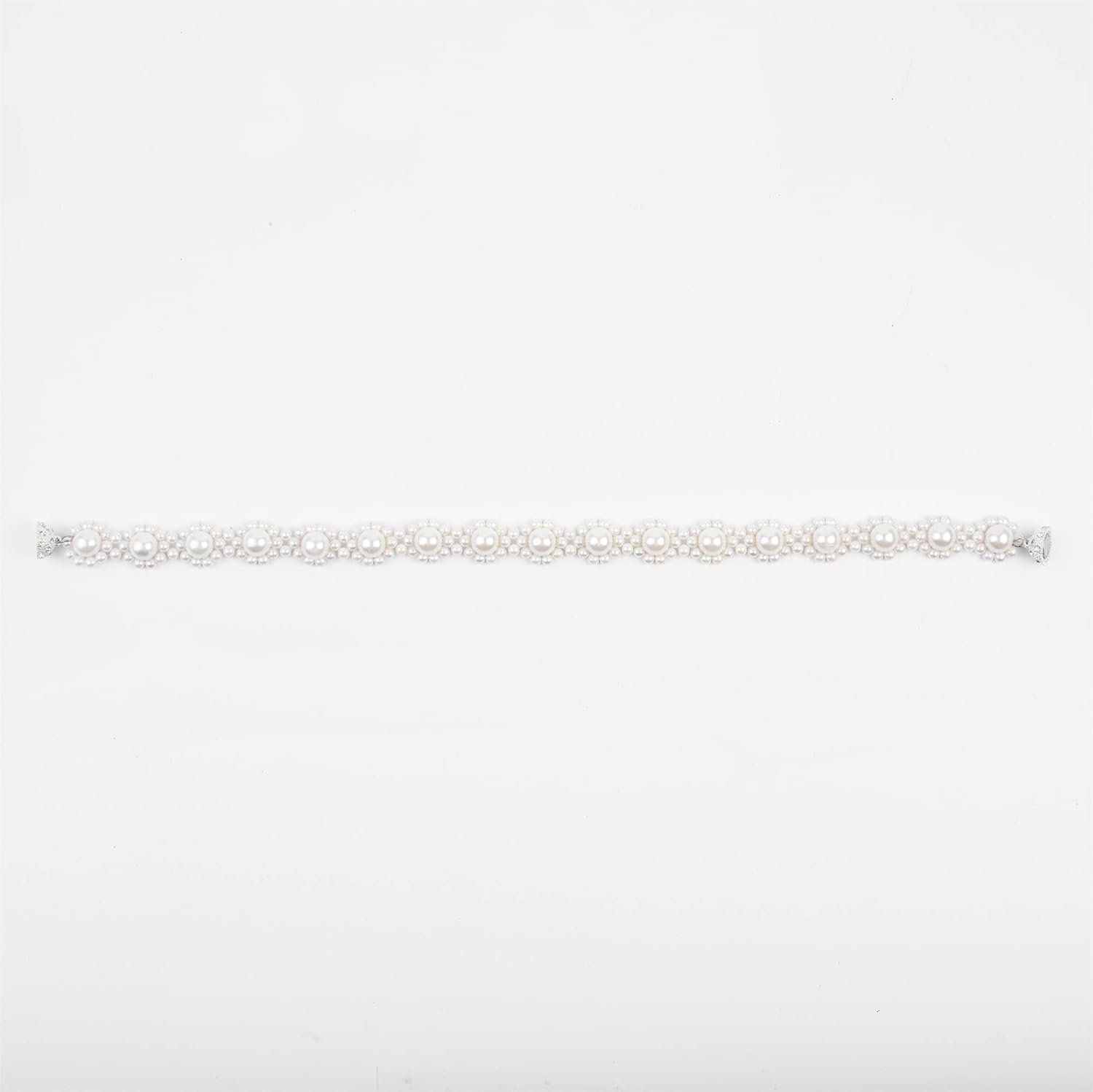 SUQ I OME Pearl Beaded Magnetic Curtain Holdbacks