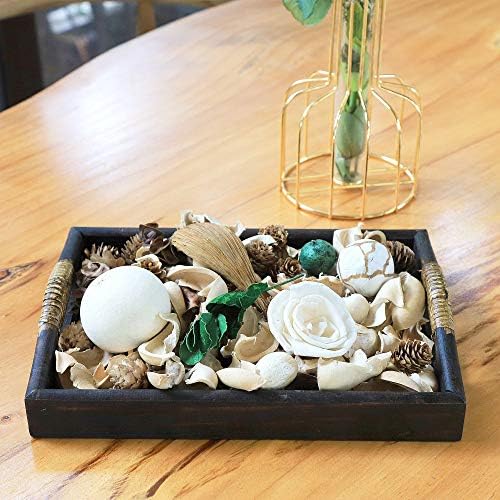 Qingbei Rina Peach Scented Potpourri Bowl Faller 14 oz White