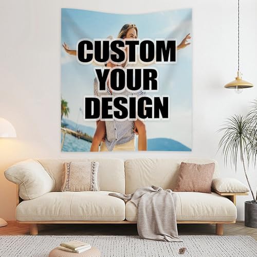 Nenntbriy Custom Tapestry Wedding Backdrop Wall Art