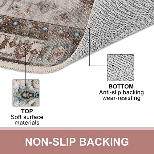 Collive Washable Indoor Doormat 24x36 Non Slip Entry Rug