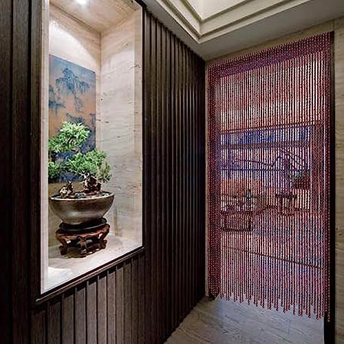 Jolan Bamboo Bead Curtain for Doors 65 Strands
