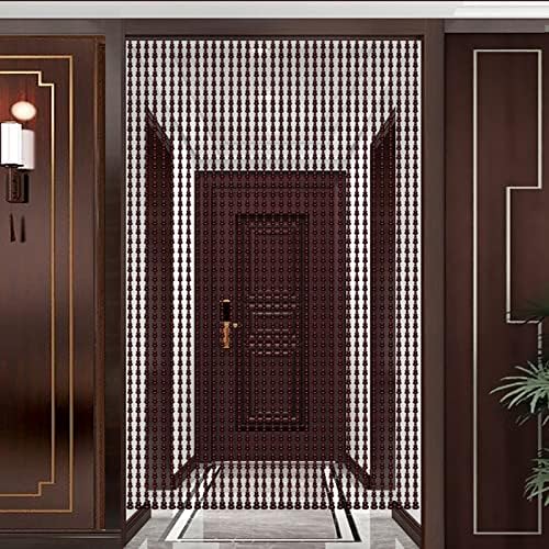 KDDEON 25 String Wooden Bead Curtain for Doorway