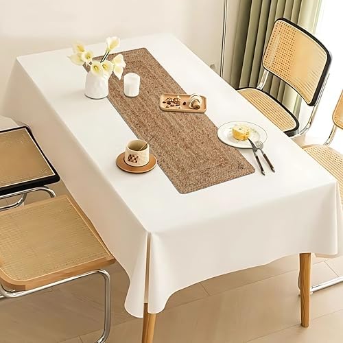 HOMIDATE Natural Jute Table Runner 13x36 Inch