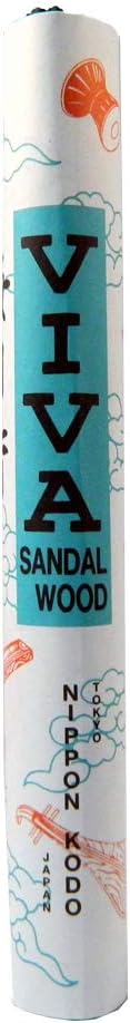 Mainichi-Koh Viva Sandalwood Incense 10 Rolls