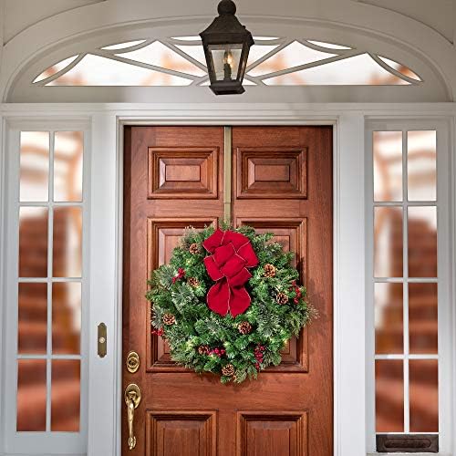 Haute Decor Adjustable Wreath Hanger - 20 Lb Capacity