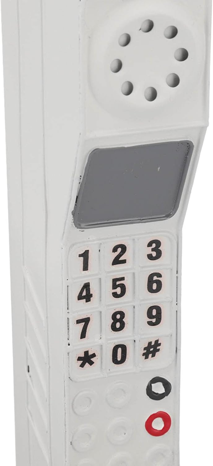Diydeg Retro Brick Cell Phone Ornament White