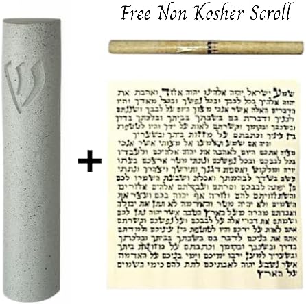 Made in Israel Mezuzah with Scroll for Door