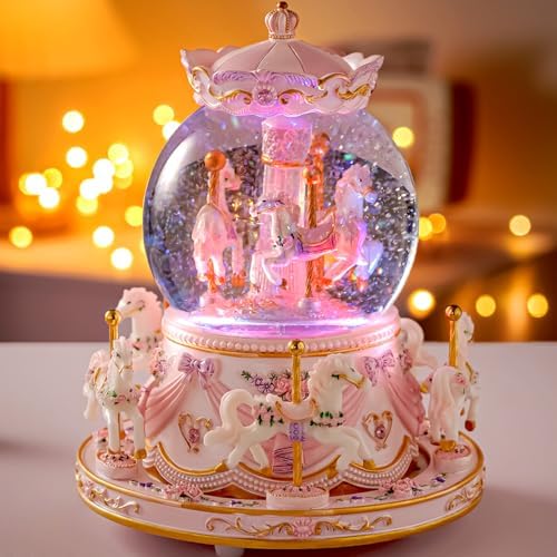 You Are My Sunshine Snow Globe Music Box for Women Girls