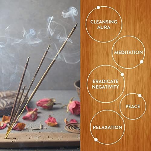 HEM Premium Sandalwood Masala Incense Sticks - Pack of 12