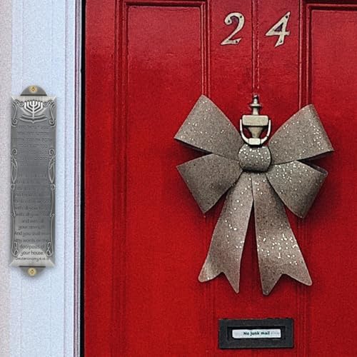 Baluue Mezuzah with Scroll for Front Door