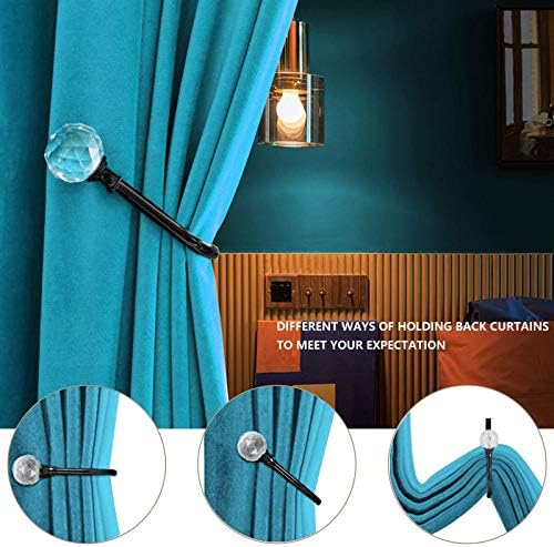 Tasteful Modern Curtain Holdbacks 2 Pack