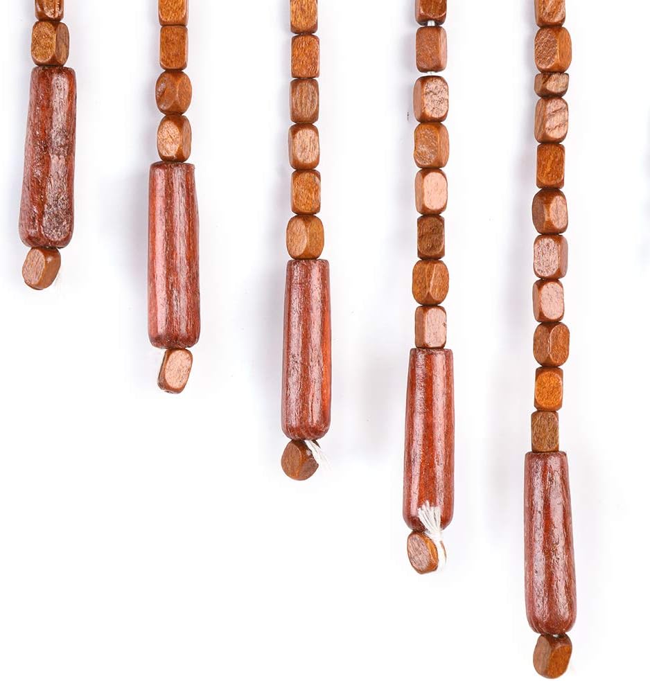Wooden Bead Curtain for Doorway and Decor