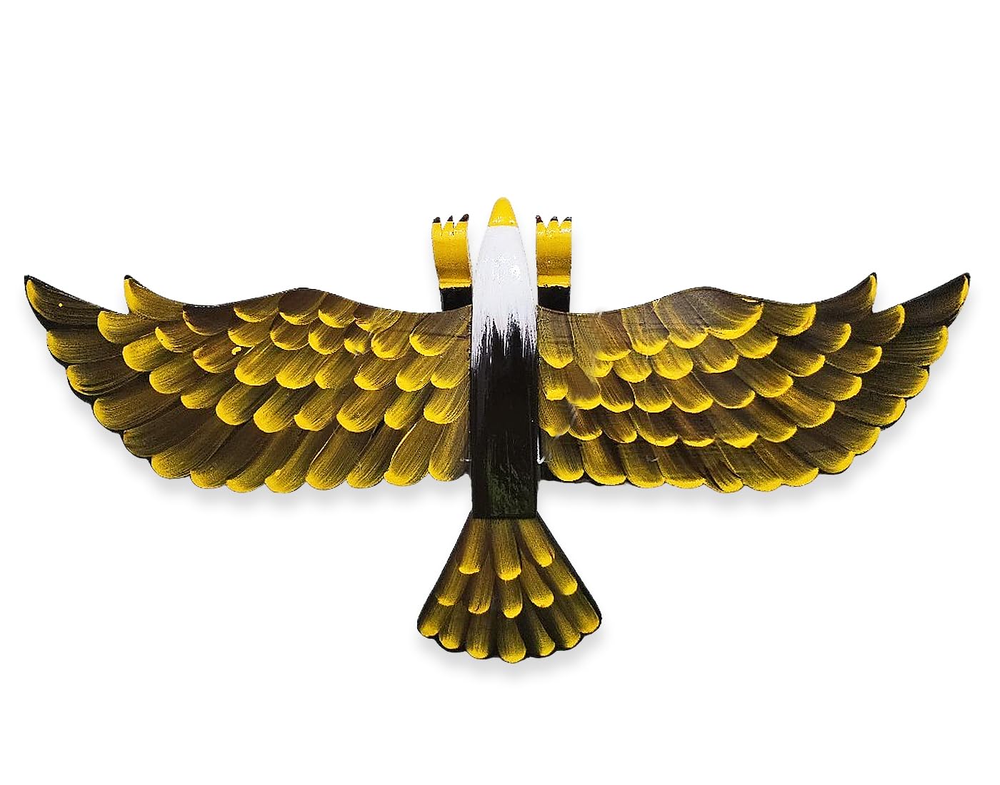 WitnyStore 24 Green Parrot Wooden Flapping Wing Mobile