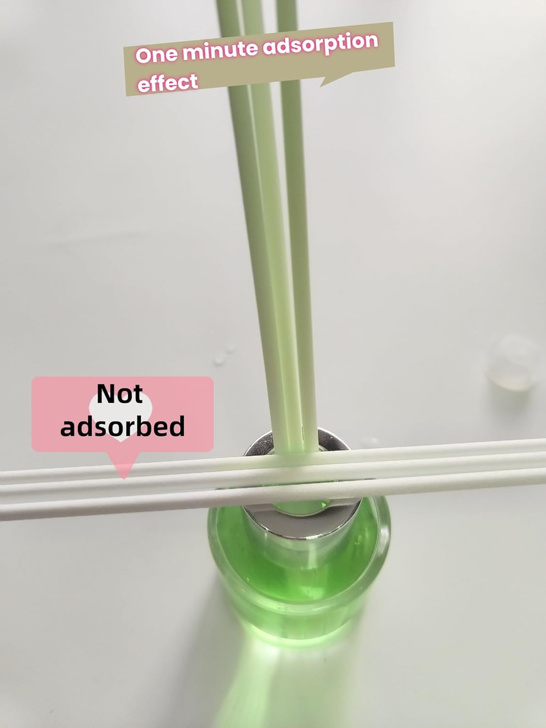 100 Diffuser Sticks with 3-35mm Artificial Flowers