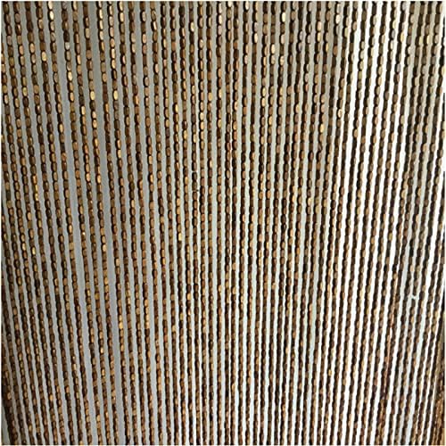 Bamboo Beaded Curtain for Doorway and Room Divider