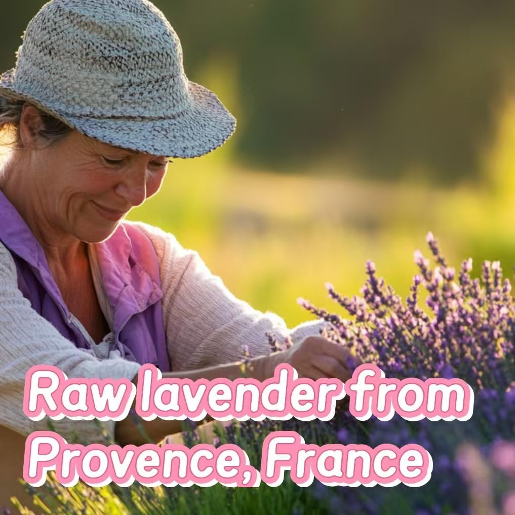 Aucuda 4 Pack Lavender Scented Sachets for Drawers Closets