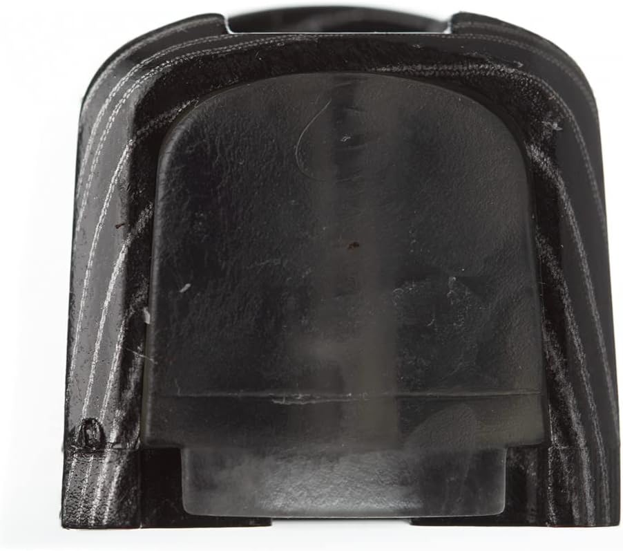 Super Stamps Plastic Black Mezuzah Case Holder with Silver Shin