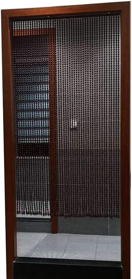 OKUOKA Wood Beaded Curtain for Doorways - 21 Strands 06x081m