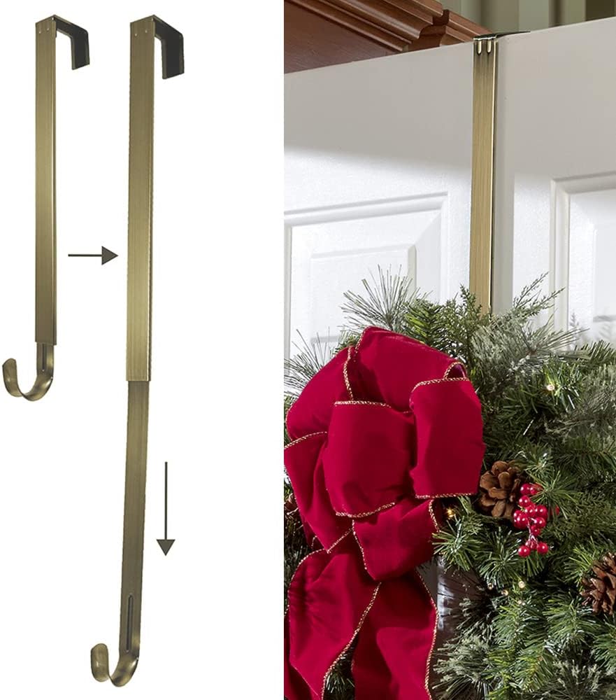 Haute Decor Adjustable Wreath Hanger - 20 Lb Capacity