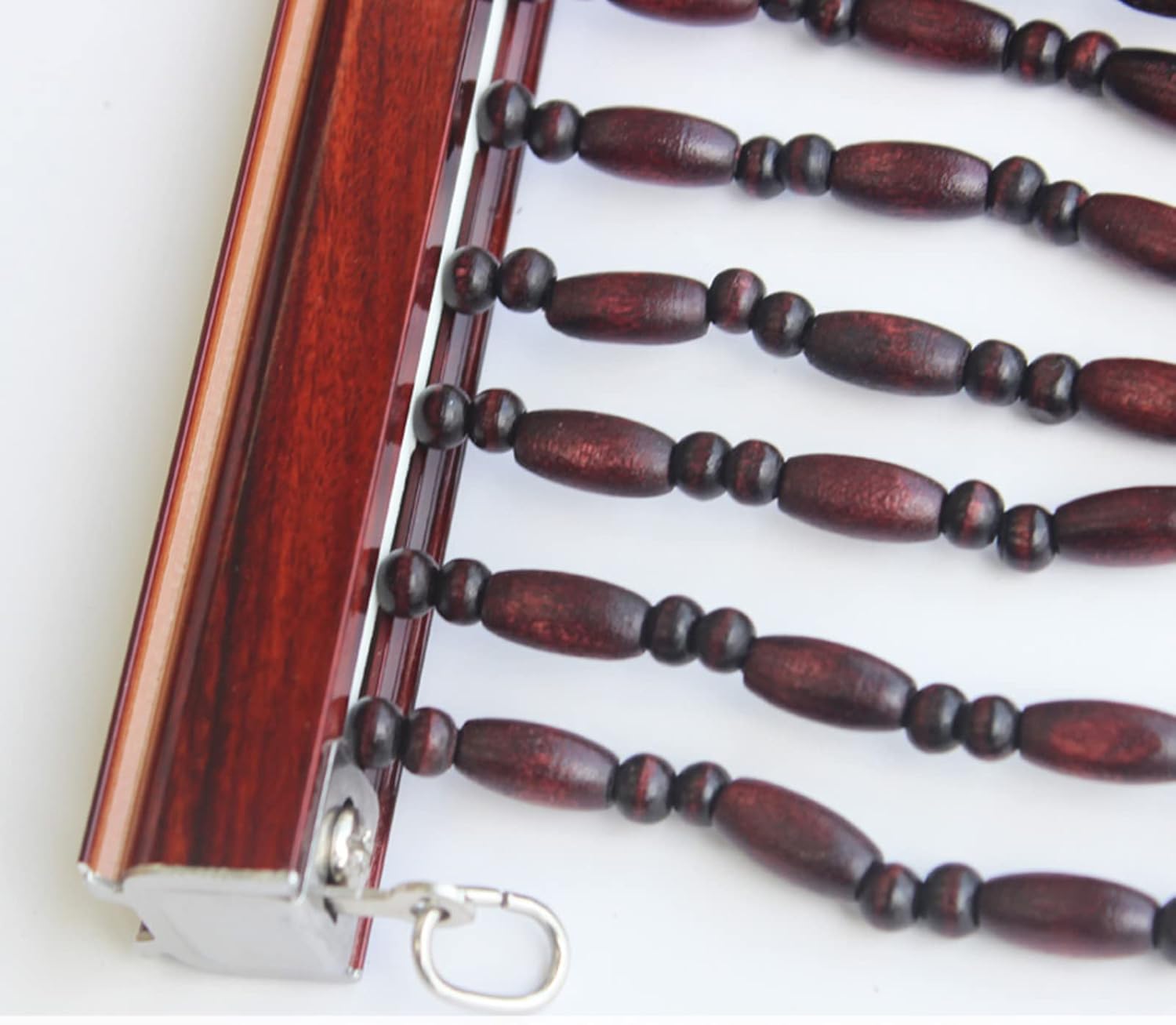 Bamboo Beaded Door Curtain for Entryway and Room Divider