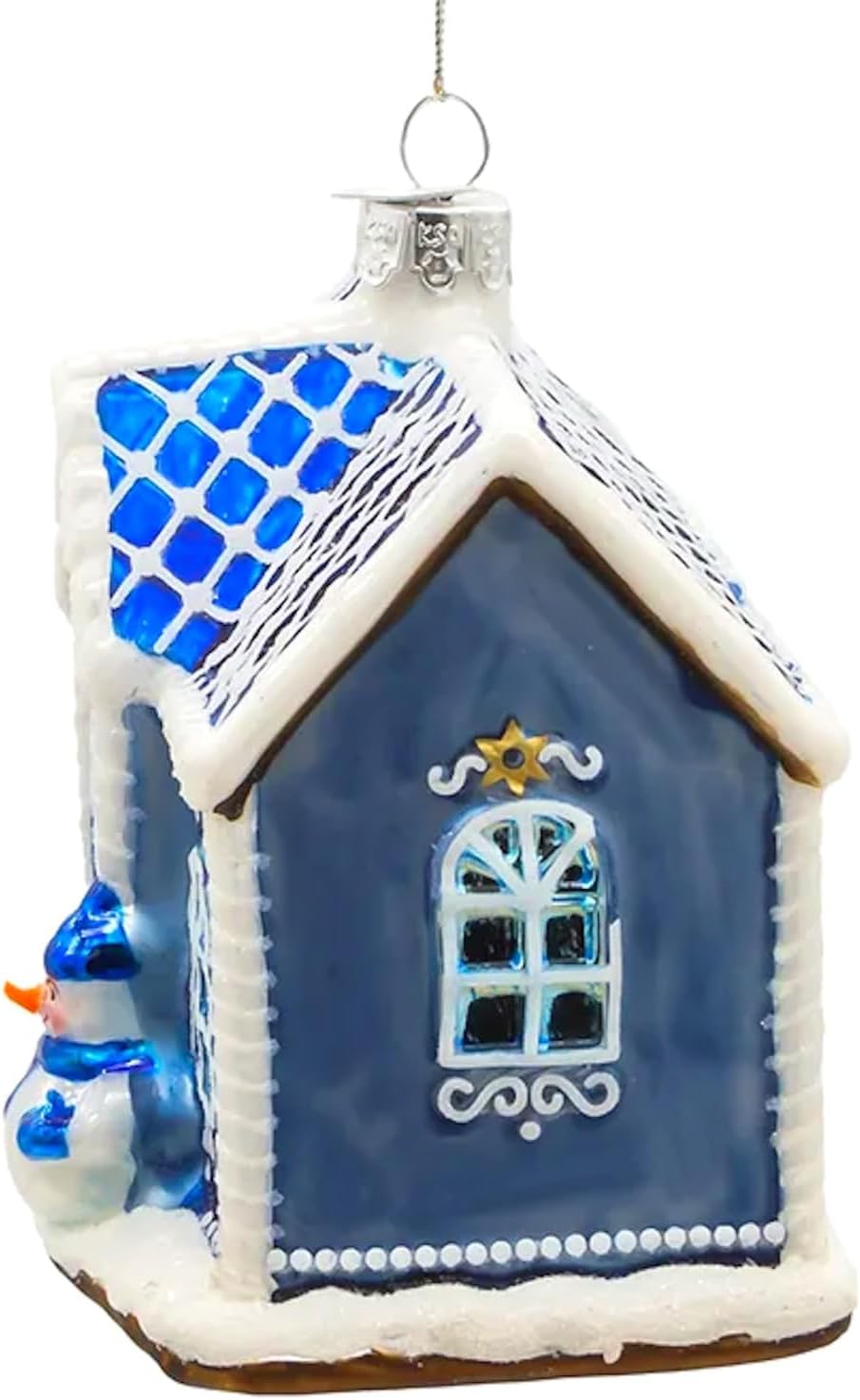 The Bridge Collection 45 Hanukkah Gingerbread House Ornament