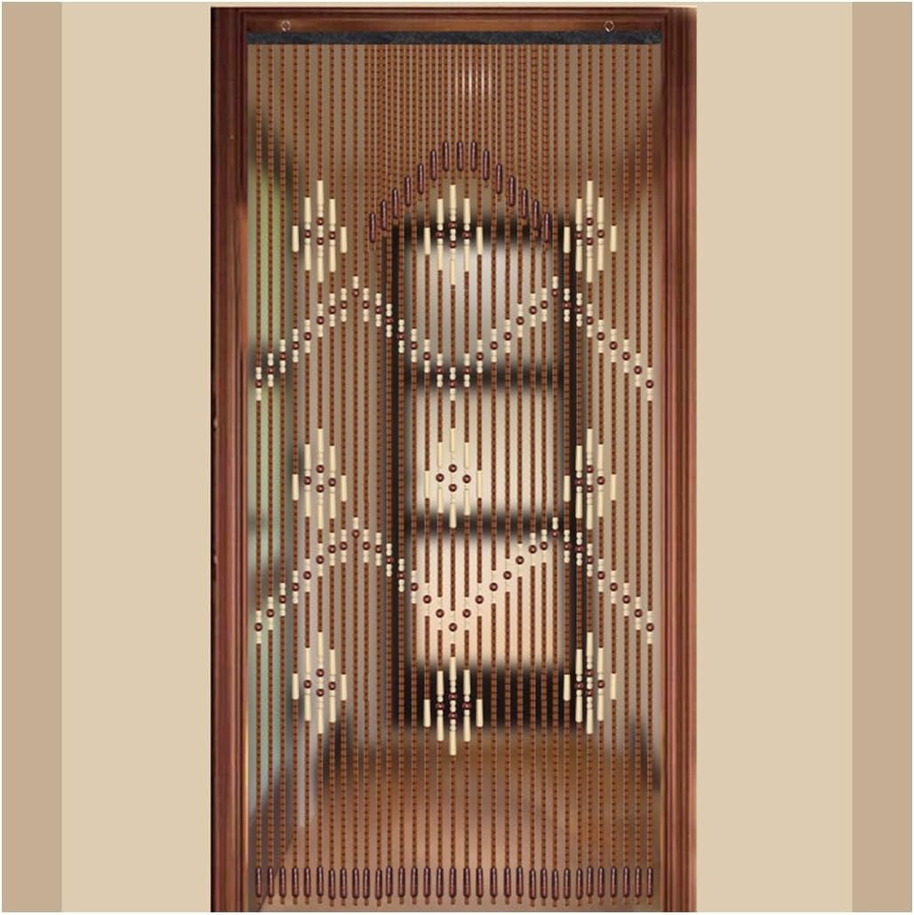 GVILTY Solid Wood Beaded Curtain Door 90x175cm
