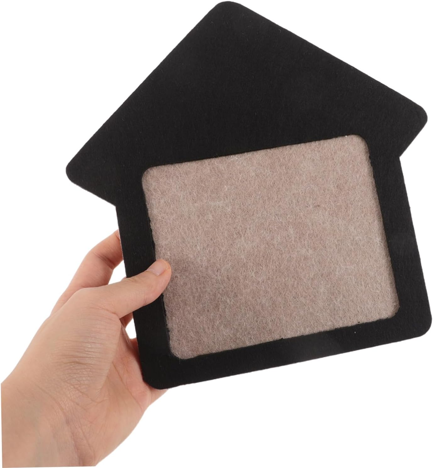 Ciieeo Black Framed Photo Bulletin Board Stand