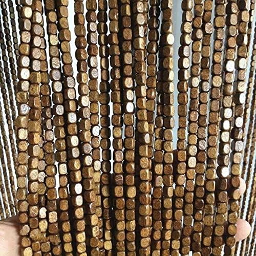 Handcrafted Bamboo Bead Curtain for Doorways and Decor