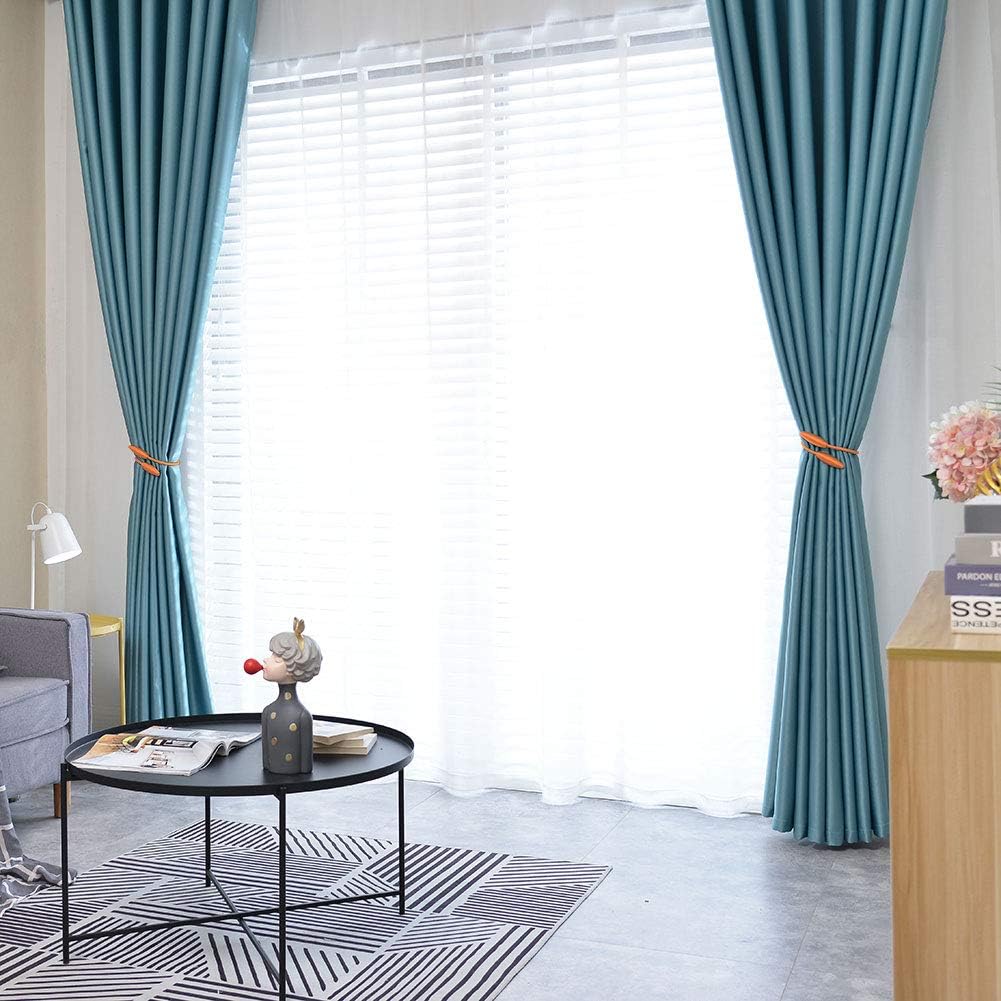 NICEEC 2 Pack DIY Crystal Curtain Holdbacks