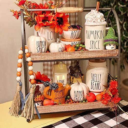 R HORSE Wood Bead Tassel Garland Wall Decoration