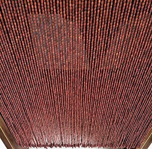 Bamboo Beaded Curtain for Doorways and Decor