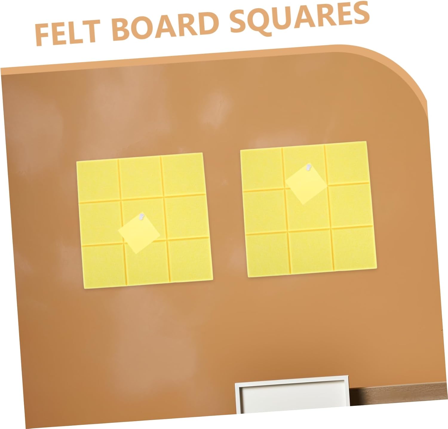 Felt Bulletin Board for Kids and Office Display