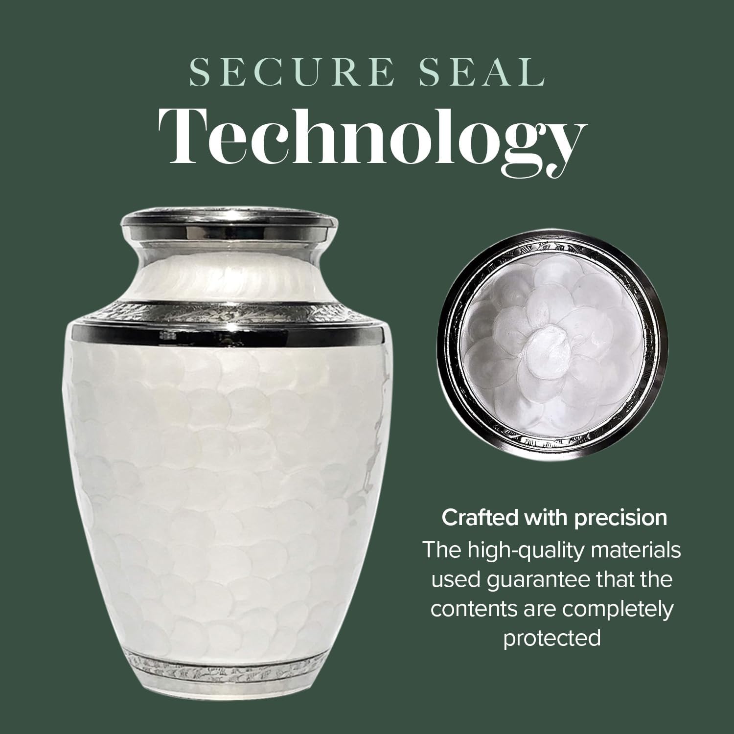 Eternal Harmony Large Cremation Urn for Human Ashes