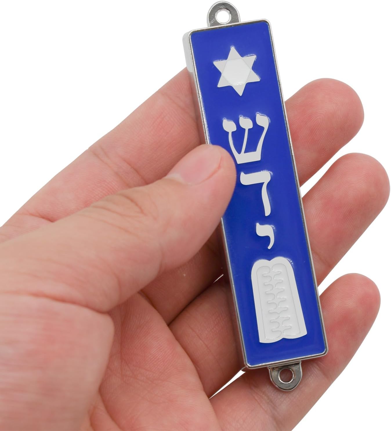 MrMrKura 3-Piece Mezuzah Set with Scroll