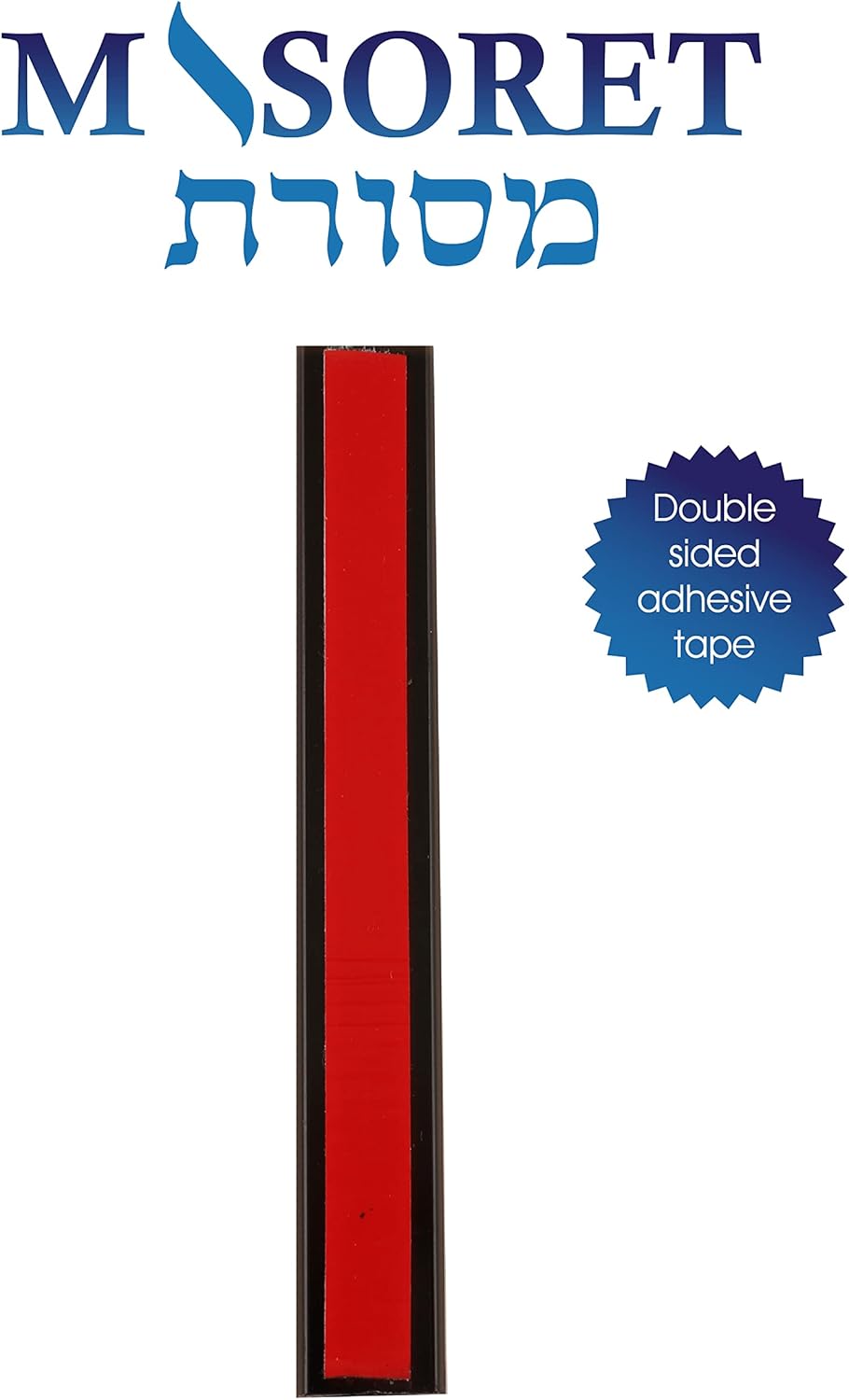 MASORET 4-Inch Aluminum Mezuzah Scroll Holder