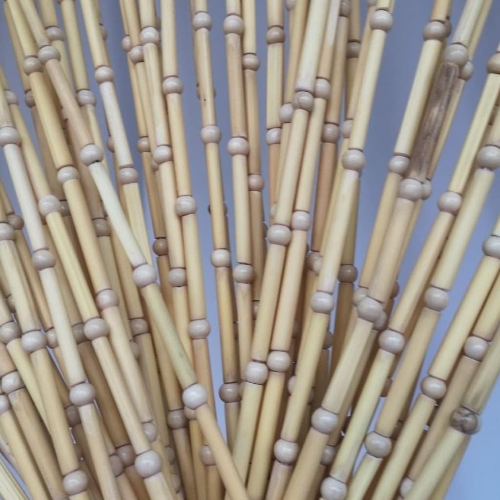Bamboo Wood Bead Curtain for Doorways and Room Dividers 1