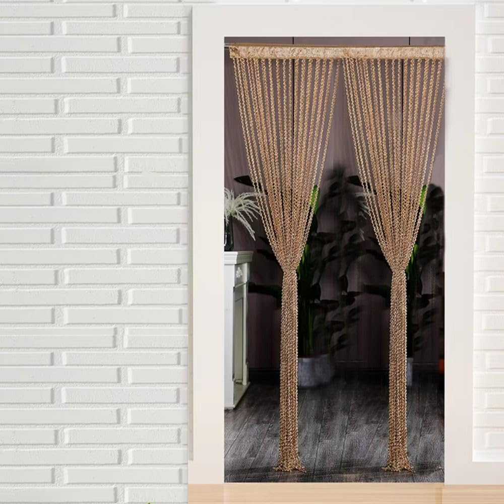 1PC 39x79in Door String Curtain for Decor