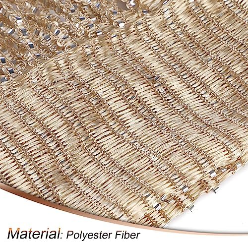 Wedhapy Door Fly Screen Curtain with Tassels 3937x7874 Inch