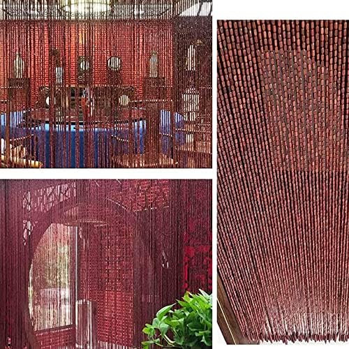 Bamboo Beaded Curtain for Doorways and Decor