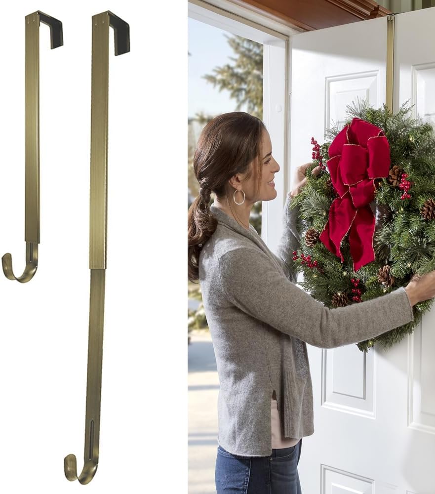 Haute Decor Adjustable Wreath Hanger - 20 Lb Capacity