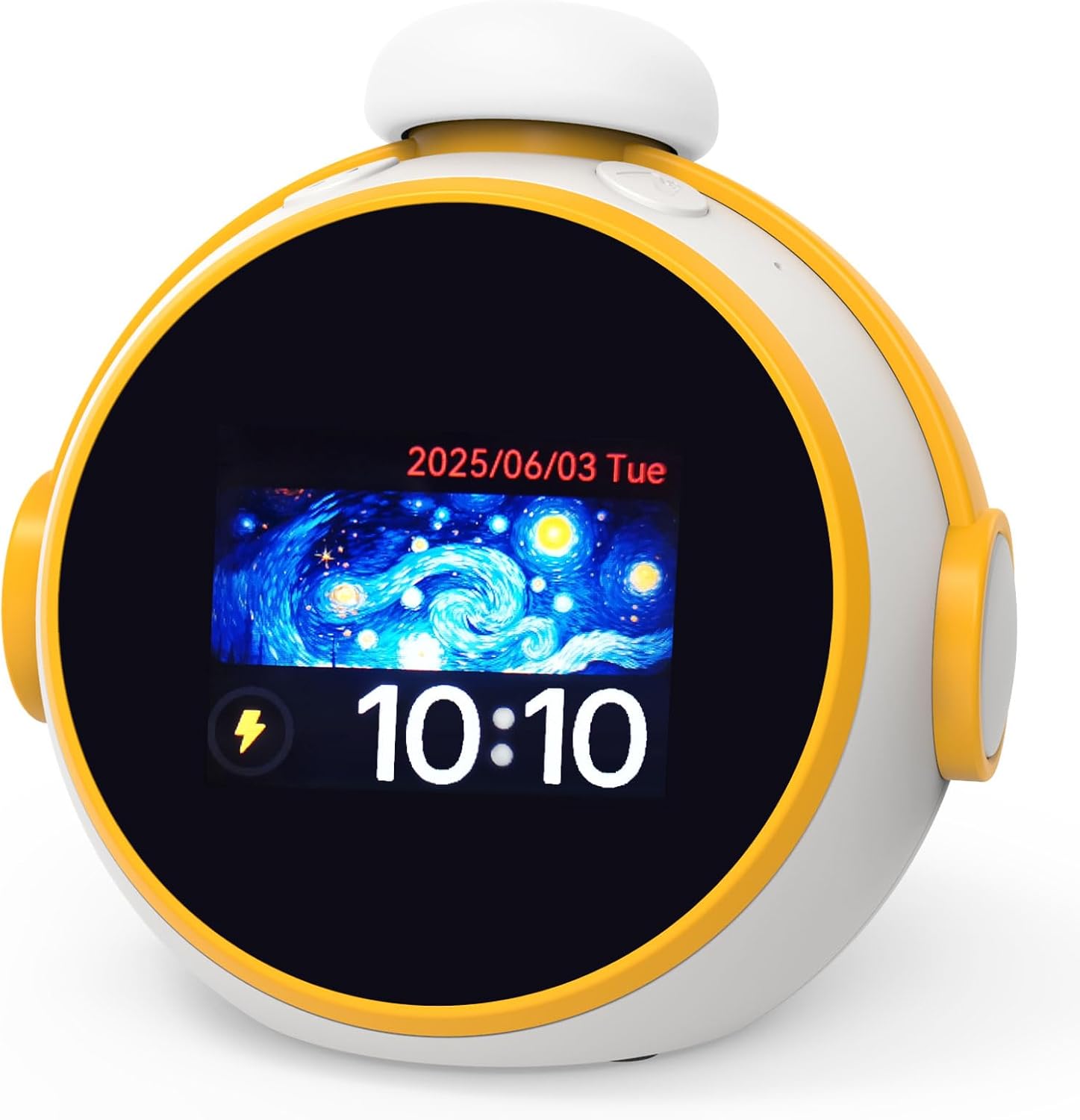 Smart AI Alarm Clock with Voice Control for Kids