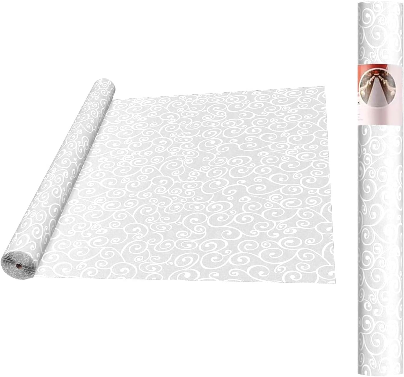 Frenzybird Aisle Runner for Wedding 3x50 Feet White Carpet