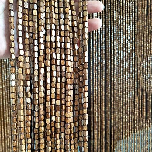 Classic Bamboo Beaded Door Curtain for Privacy