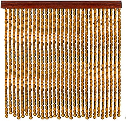 Classic Bamboo Bead Door Curtain for Privacy and Style