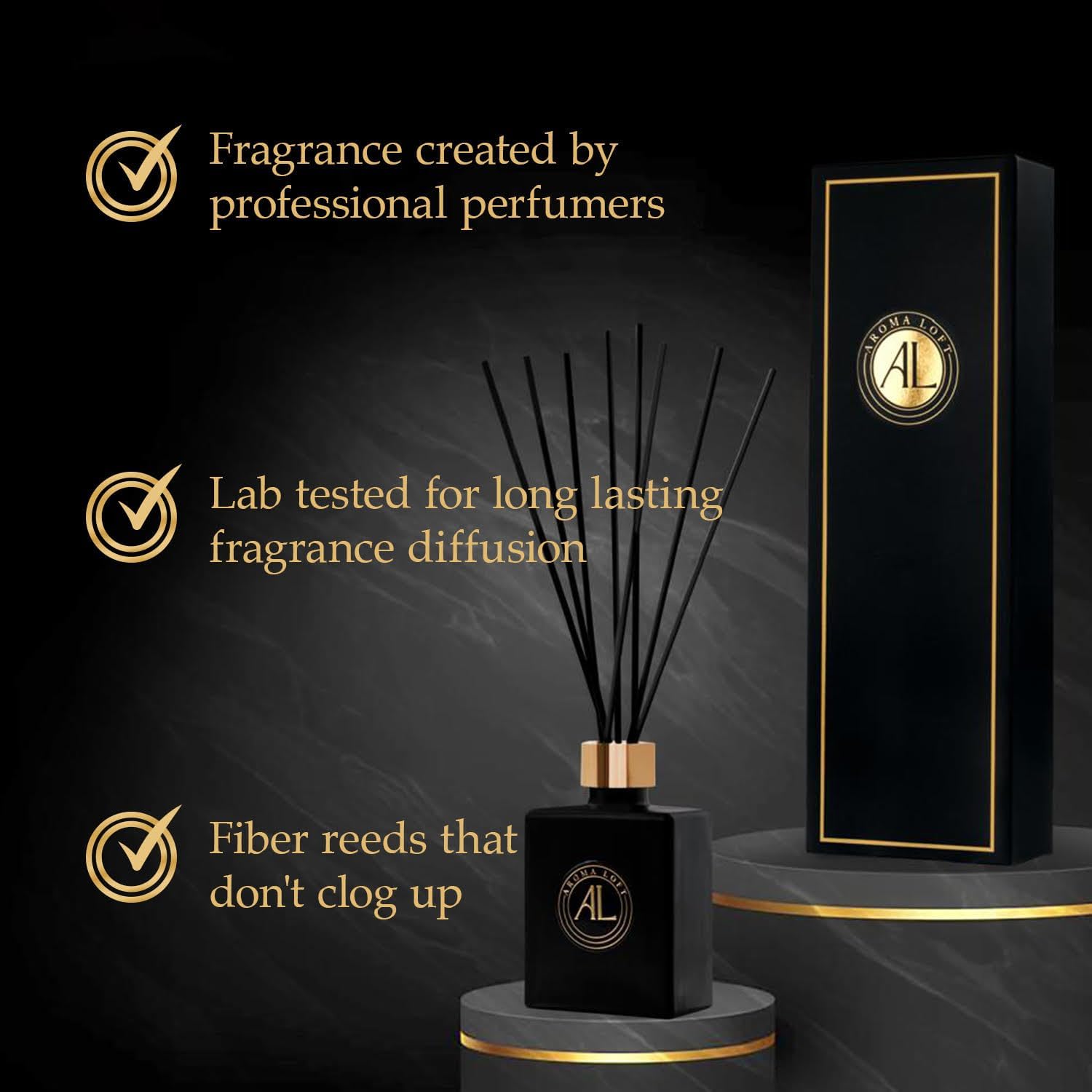 Cashmere Vanilla Reed Diffuser Set 5 oz