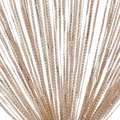 Wedhapy Door Fly Screen Curtain with Tassels 3937x7874 Inch