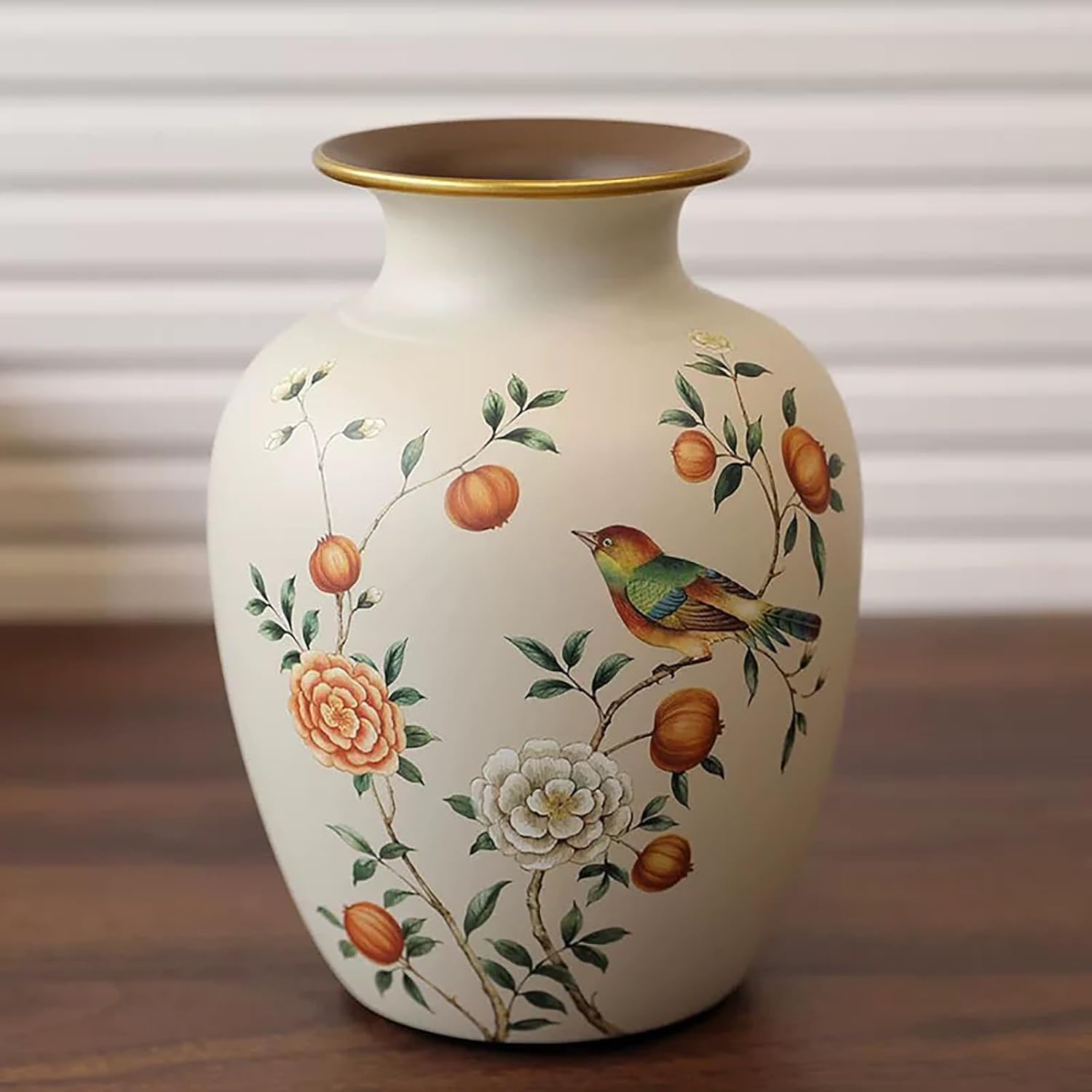 Ceramic Flower Vase with Vintage Design