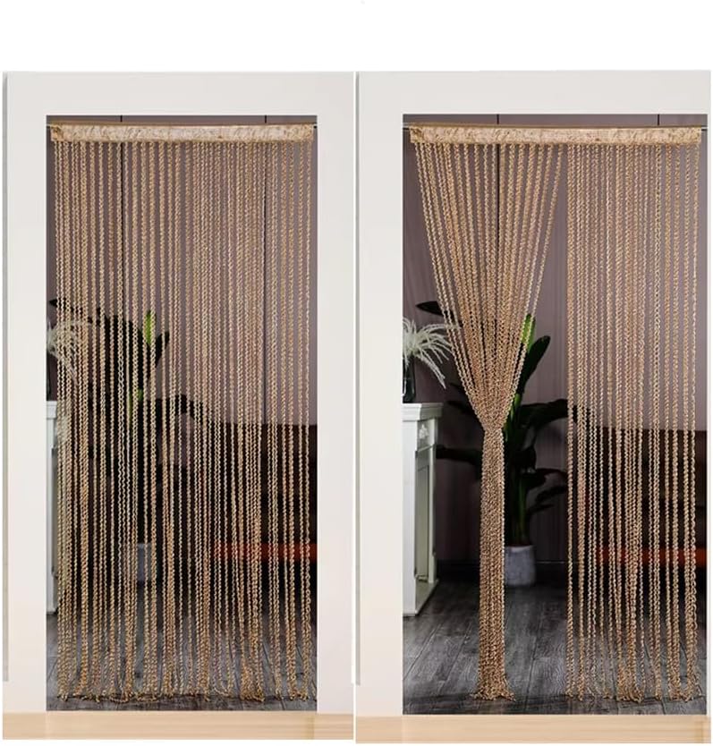 1PC 39x79in Door String Curtain for Decor
